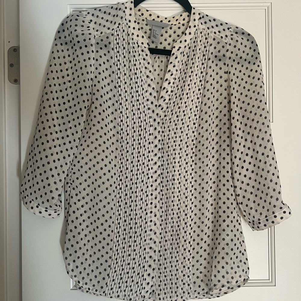 H&M Polka Dot Blouse